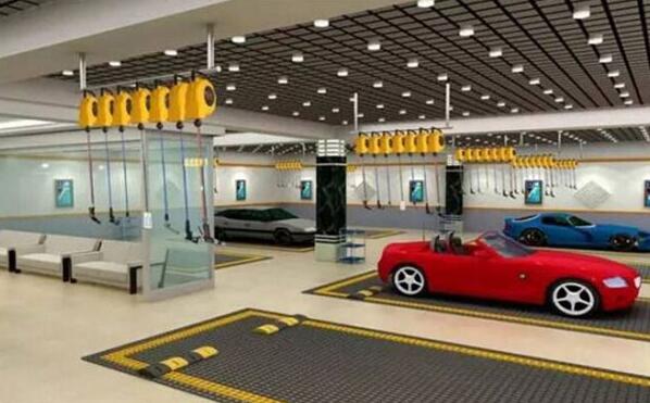 帶你了解汽車美容店的裝修風格